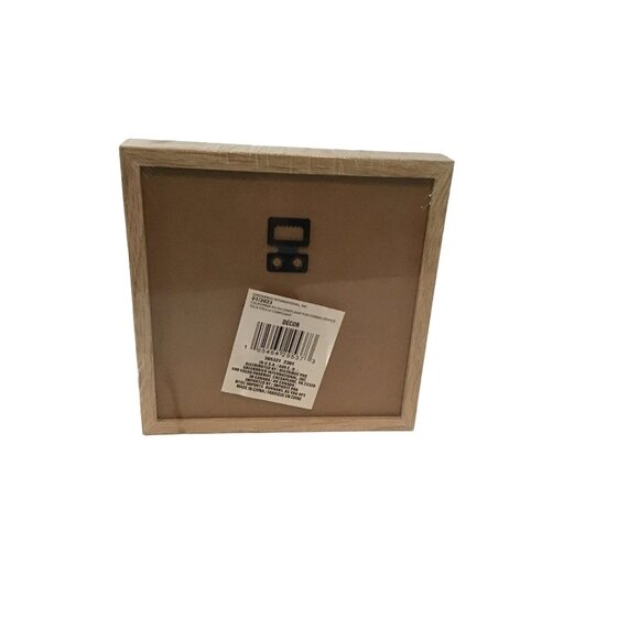 Teacher Appreciation Wooden Shadow Box Frame With Apple Design & Math Equations - Picture 4 of 4